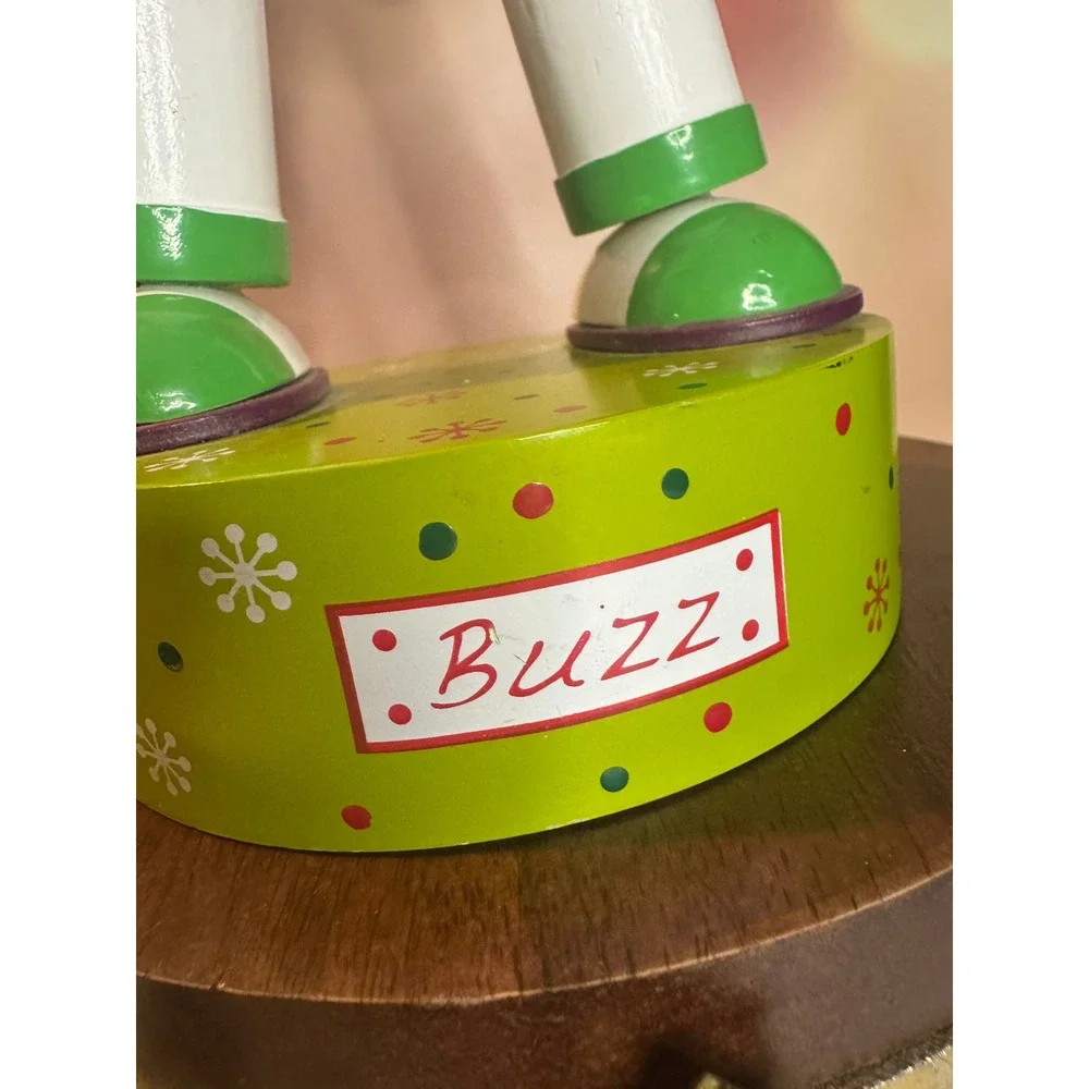 Disney Buzz Lightyear Wooden‎ Nutcracker – 2011 – Display Only – Toy Story